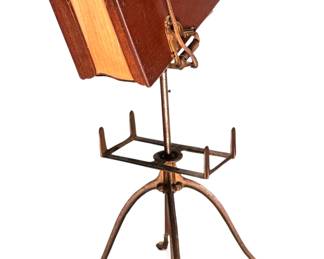 Antique Book Stand By L.W. Noyes Chicago Dictionary	26x23x18in	196199
