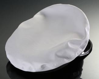 US Airforce Officers Dress Visor Cap Hat White	7	199127
