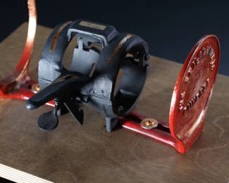 Antique Cast Iron The Philadelphia Buncher Asparagus Buncher 	7x10x14in	199091
