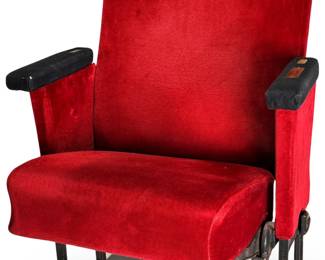 Radio City Music Hall New York Original Chair	35x25x25in	199117
