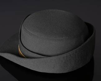 Lot of 2 US Navy/Army Women’s Military Hats 	White: 22 1/2 Green: 21 1/2	199142
