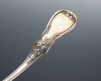 Huge Tiffany & Co Sterling Silver Saratoga Punch Ladle	12.25x4.15x3.6in	199166
