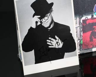 *Signed* To Be Continued… Elton John Box Set Autographed Card Cassette 	1.25x12.5x12.5in	199181
