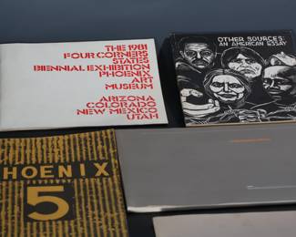 Lot of 20 Vintage Art Publications Gallery Catalogs Show Books Etc	Stack: 5x12x12in	196204
