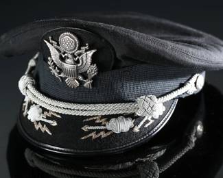 USAF US Air Force Colonel Dress Visor Hat Officer Cap Bancroft Military Cap 	Size 7 1/4 	199119
