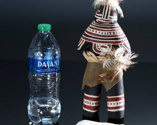 Timothy Ives Buyuny Spirit Man Carved Wood Figure Bundjalung Tribe Australia 	10x5x2.25in	199150
