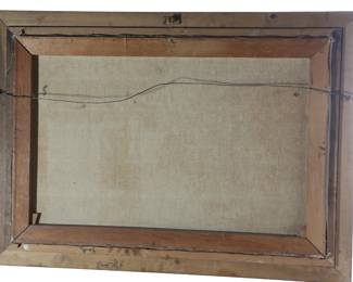 *Original* Antique Oil Painting Hunting Dogs Frederick Samuel Beaumont Art Setters	Canvas:30x20in<BR>Frame:26x35x2.5in	199172
