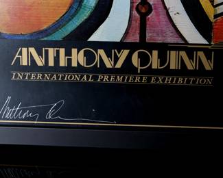 “Lady From Crete” Anthony Quinn Signed Print - International Premiere Exhibition	30 x 20 x 1 in	198027
