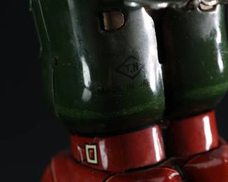 1950s Vintage Nomura TN TR-271 Tin Wind-up Litho Combat Toy Soldier Japan 6.25x2.75x3in	196120
