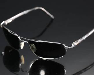 Maui Jim Polarized Kahuna Aviator Sunglasses - Sport Gunmetal/Grey 162-02 #6145984 - With Original Case	3 x 7 x 3 in	198011
