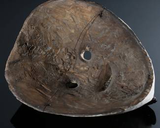 Vintage Juanegro Mexican Dance Mask Folk Art White	4x6x7.5in	196031
