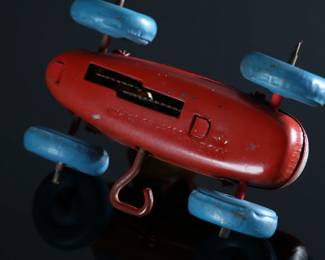 1940s Occupied Japan Donald Duck Race Car Masdaya Wind-Up Celluloid/Tin	2x2x3in	196148
