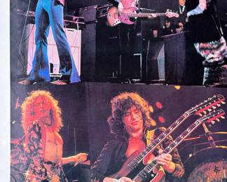 Jumbo 1978 Led Zeppelin Poster 42x58 Vintage Rock Poster Photo Collage 	42x58.5in	199174

