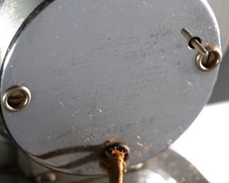 1937 Telechron "Casino" Art Deco Electric Clock AF65 BLUE	6.25x7.25x2.25in	196055
