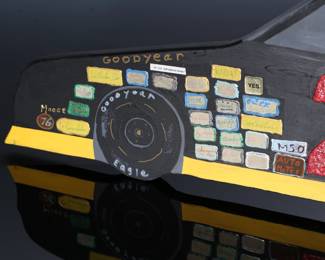 Nascar Folk Art Davey Allison by Gerry Stroud 	8.5x30.5x1in 	196177
