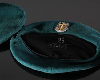 Lot of 3 US Navy/Army Military Beret Hats 	Unmarked 	199143
