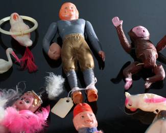 Lot of 14 Vintage Occupied Japan Celluloid Toys		196108
