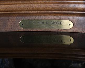 Walt Horton “It's Your Move” Bronze Sculpture Native American Girl & Deer 11/100	15.5x23.25x10.5in	199153
