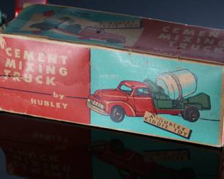 1950s Vintage Hubley 469 Toy Cement Mixing Truck	4.9.75x3in	196056
