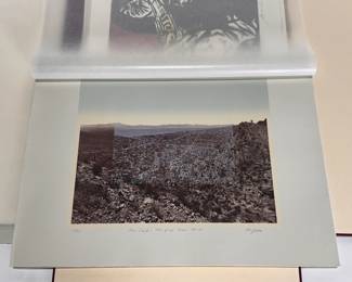 Arizona State University Centennial Art Portfolio 17 Prints in Binder ASU 1984 1985  	21x16x1.5in	196041
