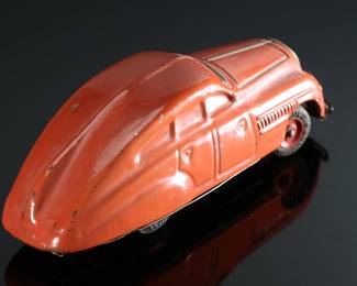Scarce US Zone Schuco #1250 Tin Wind-up Maybach Tinplate Toy	2x2x5.75in	196111

