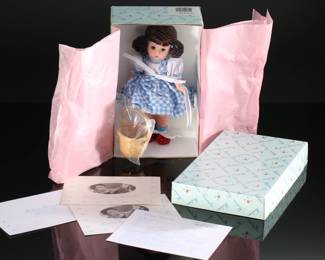 Madame Alexander Doll - Dorthy With Toto Style # 13201 - 2000 Wizard of Oz Collection - With tags in Original Box	3 x 5.5 x 9 in	198003
