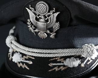 USAF US Air Force Colonel Dress Visor Hat Officer Cap Bancroft Military Cap 	Size 7 1/4 	199119
