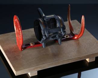 Antique Cast Iron The Philadelphia Buncher Asparagus Buncher 	7x10x14in	199091
