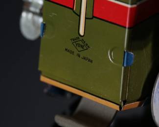 1950s Yonezawa Toys S.Y. Japanese Tin Litho Windup Toy Mechanical Soldier on Parade	6.5x3.15x3.5in	196070
