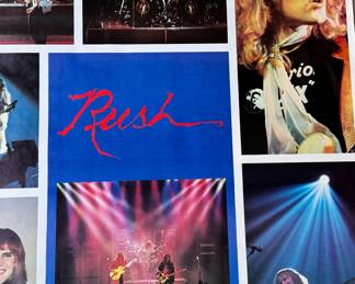 Jumbo 1980 Rush Poster 42x55 Vintage Rock Poster Photo Collage 	41.5x55.5in	199175
