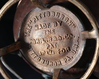 The Pittsburg Antique Brass & Copper Fire Extinguisher 	24x8x7.5in	199107
