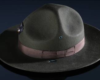 USMC Marine Corps Campaign Felt Hat Sergeant	Size: unmarked look like 6.5	199137
