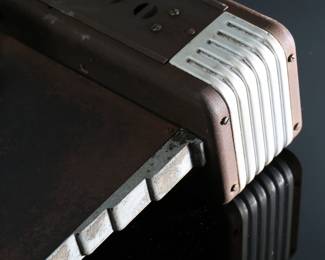 AS-IS Benrus Time Antique Art Deco Electric Advertising Clock	15x14.25x4in	289023
