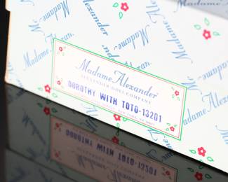 Madame Alexander Doll - Dorthy With Toto Style # 13201 - 2000 Wizard of Oz Collection - With tags in Original Box	3 x 5.5 x 9 in	198003
