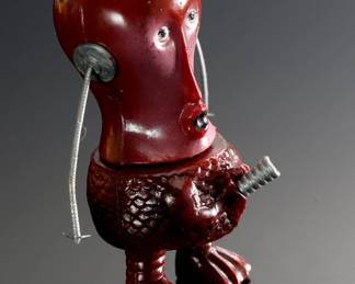 *Rare* 1960s Red Duck Foot Alien Creature The Electric Game Company Toy Figure Co.	4.75x2.5x2.5in	196140
