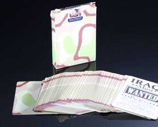 Desert Storm Iraqi Most Wanted Hoyle Playing Cards 2003	1 x 3 x 4 in	198023
