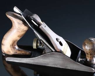 Vintage Stanley Bailey No 4 Carpenter's Wood Plane Smooth Bottom #2	9.35x2.45x4.55in	199029
