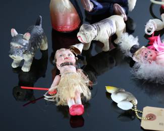 Lot of 14 Vintage Occupied Japan Celluloid Toys		196108
