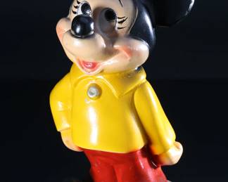 Vintage Chalkware Mickey Mouse Piggy Bank Mexico Disney	11.5x5.5x5in	196076
