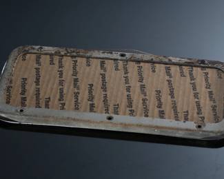 Vintage Flying A Gasoline Glass Sign License plate	0.5x11.5x5.25in	196051
