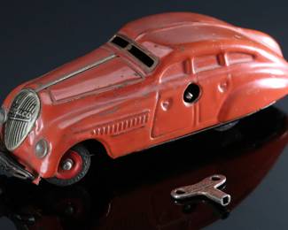 Scarce US Zone Schuco #1250 Tin Wind-up Maybach Tinplate Toy	2x2x5.75in	196111
