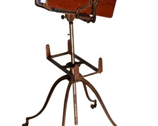 Antique Book Stand By L.W. Noyes Chicago Dictionary	26x23x18in	196199
