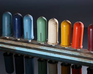 Antique Rainbow Chimes Glockenspiel Xylophone 	7x20.75x3.75in	196054
