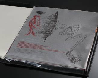 John L. Risseeuw A Dance of Death Art Portfolio 19 Prints in binder Sidney Chafetz, Warrington Colescott, Antonio Frasconi	21.5x17x1.25in	196040
