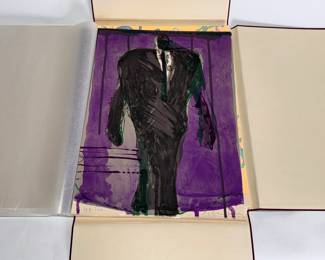 Arizona State University Centennial Art Portfolio 17 Prints in Binder ASU 1984 1985  	21x16x1.5in	196041
