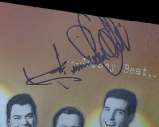 *Signed* Frankie Valli & The Four Seasons Jersey Beat Autographed CD Box Set 	10x5.5x1in	199180
