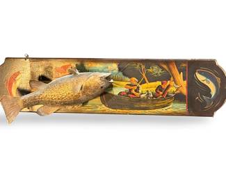 Fish Taxidermy Wall Art	5x37x9in	289025
