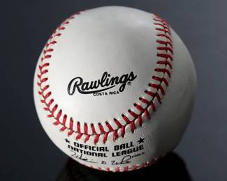 *Signed* Mike Schmidt Autographed Baseball Philadelphia Phillies Auto MLB	2.78in Diameter 	199145
