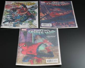 Lot of 3 The Amazing Spider-Man Marvel Comic Books - #57 498 #58 499 & #500 	1 x 7 x 11 in	198010
