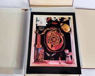 Arizona State University Centennial Art Portfolio 17 Prints in Binder ASU 1984 1985  	21x16x1.5in	196041
